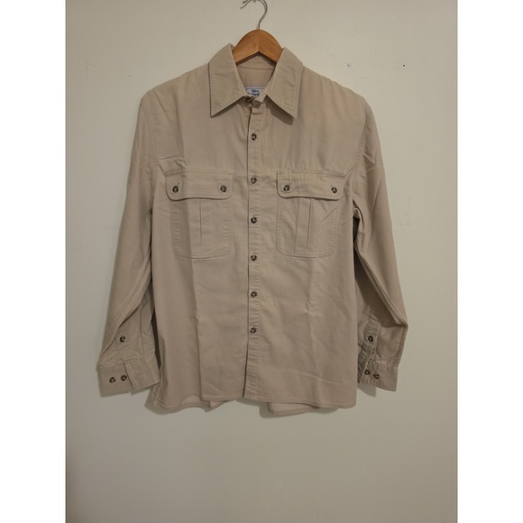 Tilley Other - Tilley Endurables Vintage Safari Shirt Men's Medium Khaki Beige